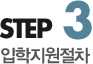 step3 입학지원절차