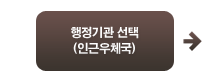 행정기관 선택(인근우체국)